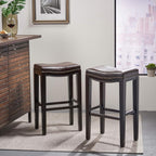 Christopher Knight Home Avondale Backless Bar Stools,12"D x 18.13"W x 30"H, 2-Pcs Set, Brown - Grand Goldman
