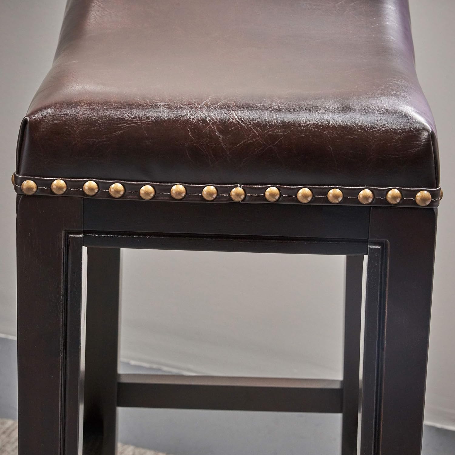 Christopher Knight Home Avondale Backless Bar Stools,12"D x 18.13"W x 30"H, 2-Pcs Set, Brown - Grand Goldman