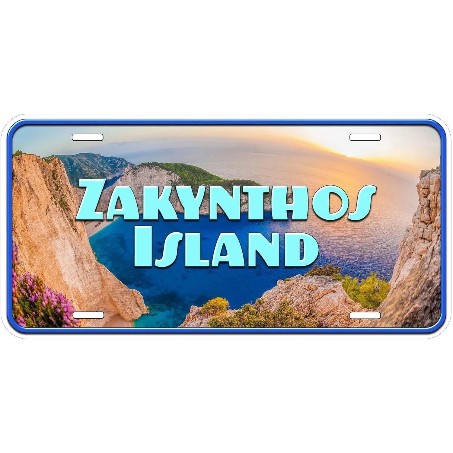 City License Plate New York Zurich Athens Toronto Vintage Rusty Metal Tin Sign Metal Car Tag 6X12 Inches For Garage Cafe Bar Pub - Grand Goldman