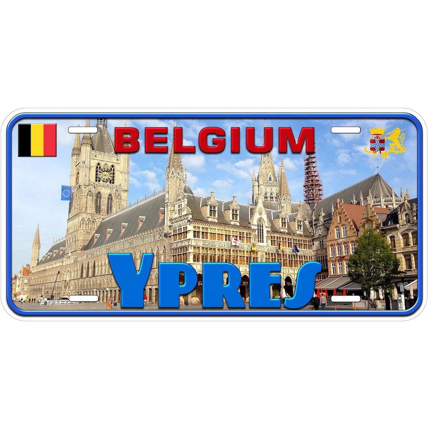 City License Plate New York Zurich Athens Toronto Vintage Rusty Metal Tin Sign Metal Car Tag 6X12 Inches For Garage Cafe Bar Pub - Grand Goldman