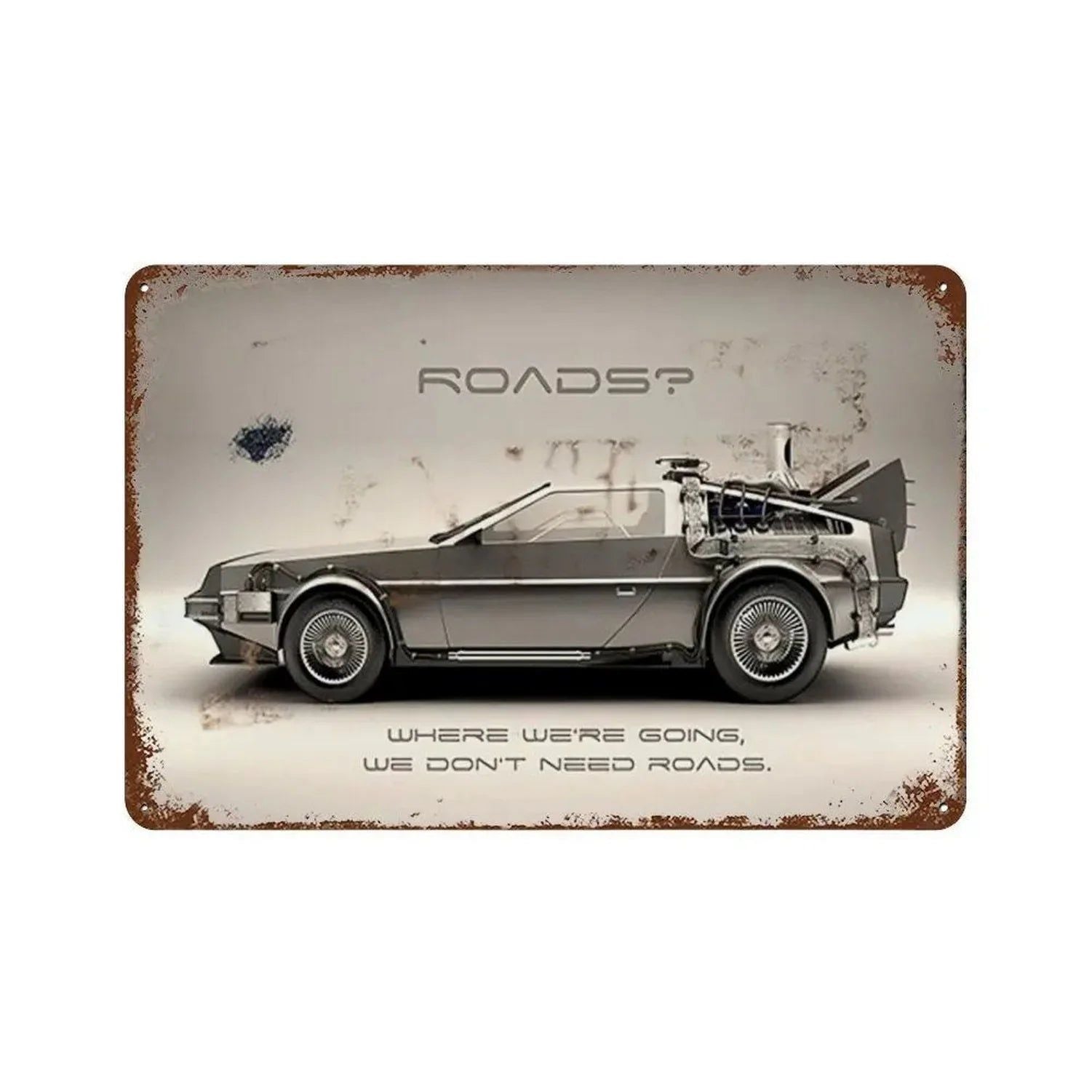 Classic Car Metal Tin Signs Vintage Auto Retro Tin Plaque Man Cave Game Room Decor Home Bar Club Cafe Garage Wall Art Decoration - Grand Goldman