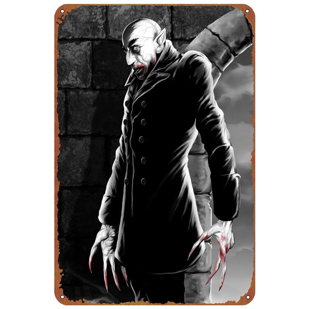 Classic Movie Dance With Wolves Metal Tin Signs Rush Hour Posters Plate Wall Decor for Bars Man Cave Cafe Clubs Garage Retro - Grand Goldman