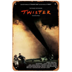 Classic Movie Dance With Wolves Metal Tin Signs Rush Hour Posters Plate Wall Decor for Bars Man Cave Cafe Clubs Garage Retro - Grand Goldman