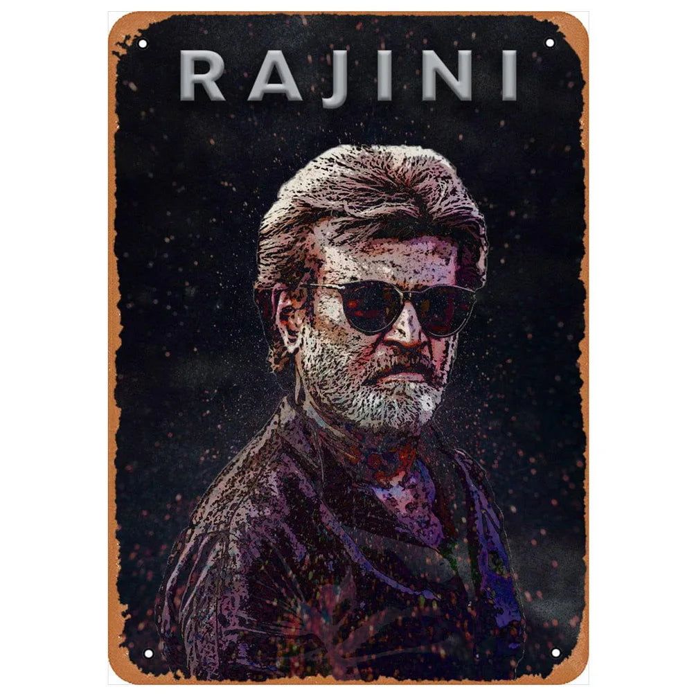 Classic Movie Dance With Wolves Metal Tin Signs Rush Hour Posters Plate Wall Decor for Bars Man Cave Cafe Clubs Garage Retro - Grand Goldman