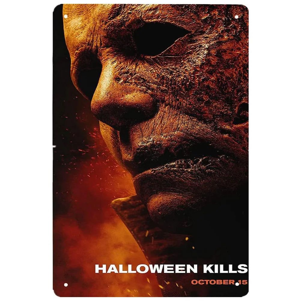 Classic Movie Dance With Wolves Metal Tin Signs Rush Hour Posters Plate Wall Decor for Bars Man Cave Cafe Clubs Garage Retro - Grand Goldman