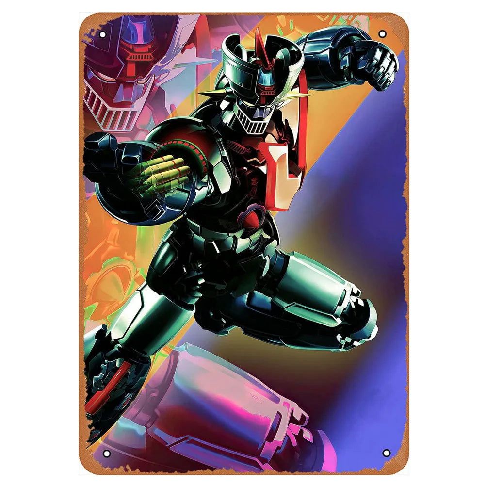 Classic Movie Dance With Wolves Metal Tin Signs Rush Hour Posters Plate Wall Decor for Bars Man Cave Cafe Clubs Garage Retro - Grand Goldman