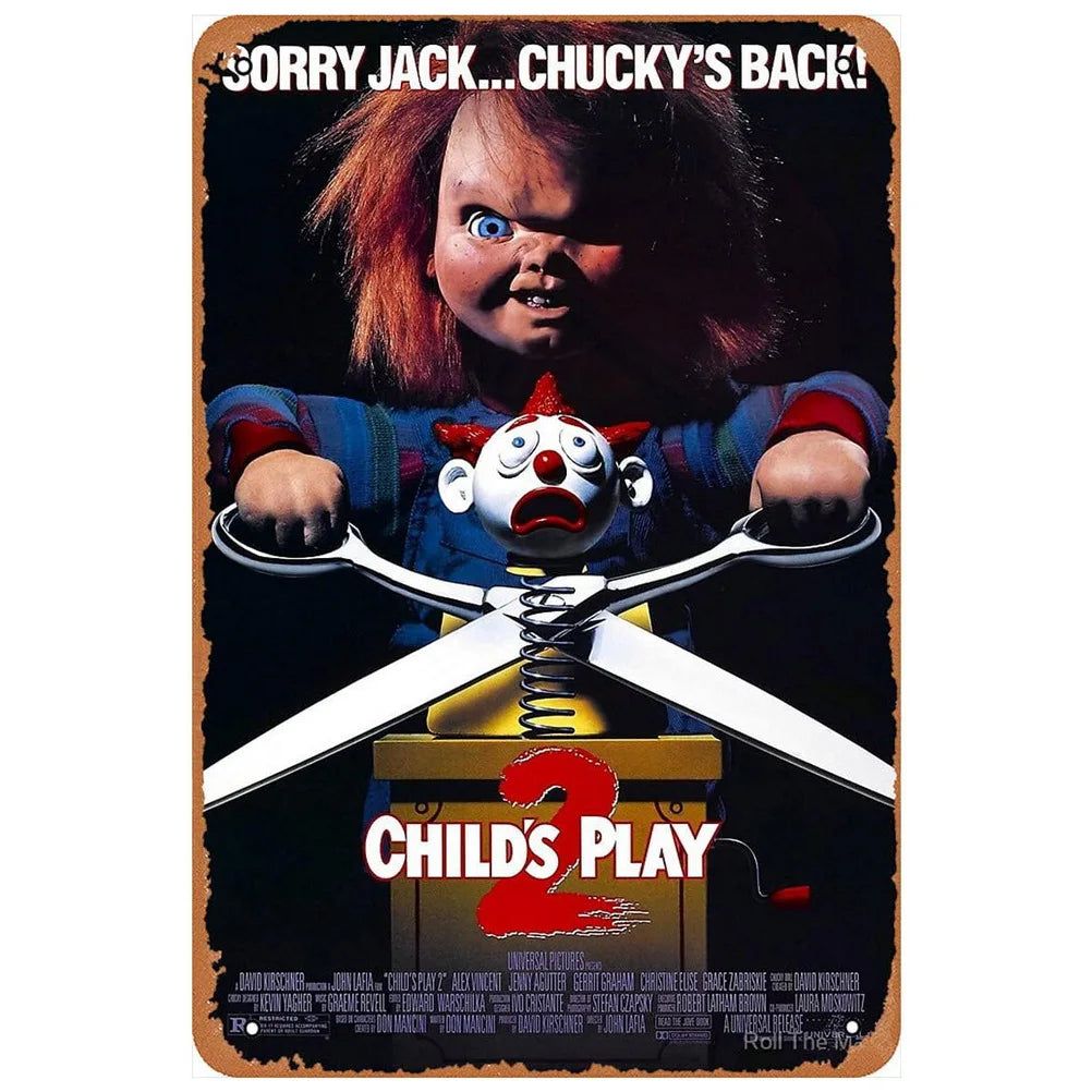 Classic Movie Dance With Wolves Metal Tin Signs Rush Hour Posters Plate Wall Decor for Bars Man Cave Cafe Clubs Garage Retro - Grand Goldman