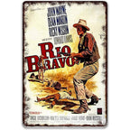 Classic Movie Dance With Wolves Metal Tin Signs Rush Hour Posters Plate Wall Decor for Bars Man Cave Cafe Clubs Garage Retro - Grand Goldman