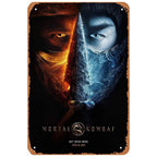 Classic Movie Dance With Wolves Metal Tin Signs Rush Hour Posters Plate Wall Decor for Bars Man Cave Cafe Clubs Garage Retro - Grand Goldman