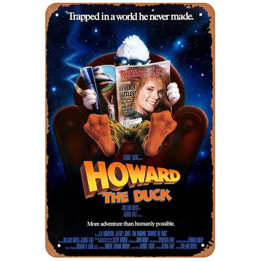 Classic Movie Dance With Wolves Metal Tin Signs Rush Hour Posters Plate Wall Decor for Bars Man Cave Cafe Clubs Garage Retro - Grand Goldman