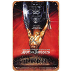 Classic Movie Dance With Wolves Metal Tin Signs Rush Hour Posters Plate Wall Decor for Bars Man Cave Cafe Clubs Garage Retro - Grand Goldman