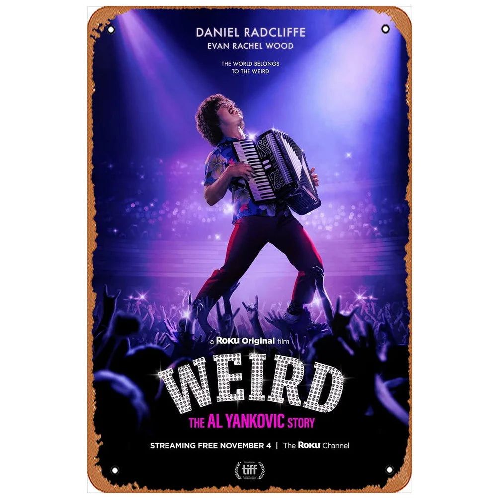 Classic Movie Dance With Wolves Metal Tin Signs Rush Hour Posters Plate Wall Decor for Bars Man Cave Cafe Clubs Garage Retro - Grand Goldman