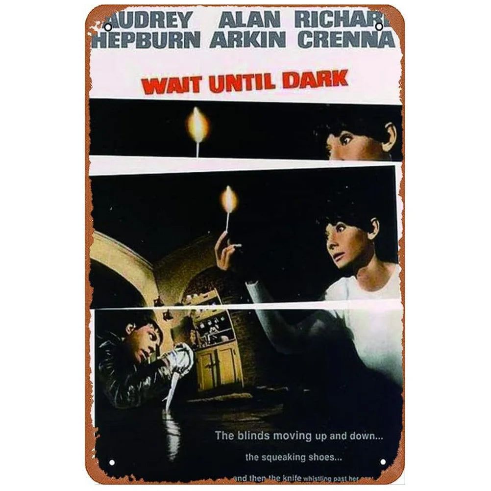 Classic Movie Metal Tin Signs Scream Sing Hunting Posters Plate Wall Decor for Home Film Bars Man Cave Cafe Clubs Garage Retro - Grand Goldman