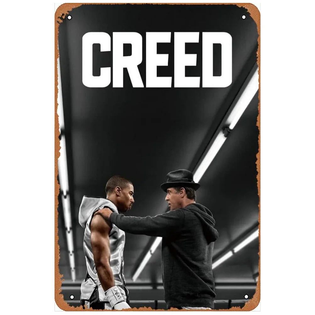 Classic Movie Metal Tin Signs Scream Sing Hunting Posters Plate Wall Decor for Home Film Bars Man Cave Cafe Clubs Garage Retro - Grand Goldman