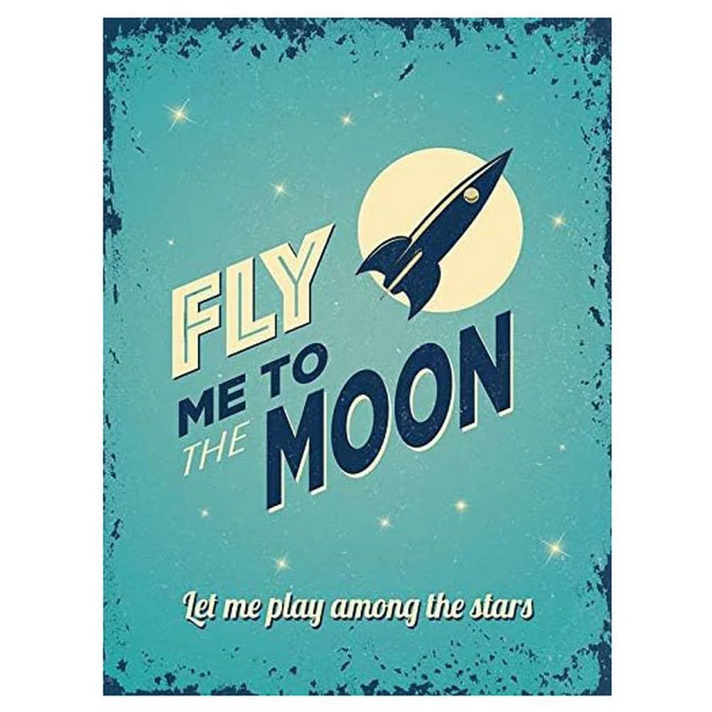 Classic Movie Metal Tin Signs Scream Sing Hunting Posters Plate Wall Decor for Home Film Bars Man Cave Cafe Clubs Garage Retro - Grand Goldman