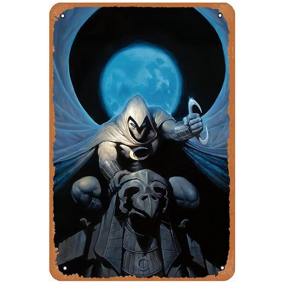 Classic Movie Metal Tin Signs Scream Sing Hunting Posters Plate Wall Decor for Home Film Bars Man Cave Cafe Clubs Garage Retro - Grand Goldman