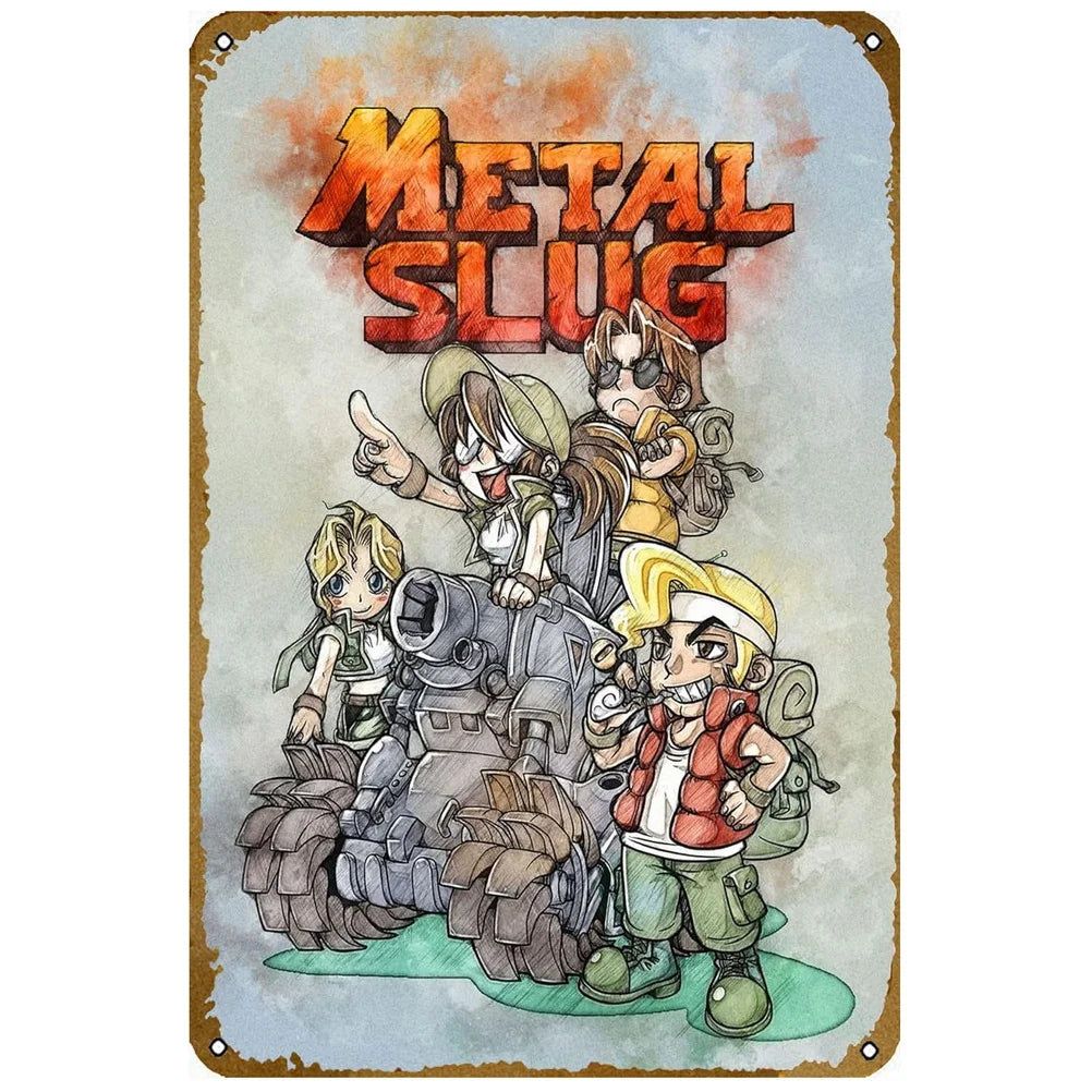 Classic Movie Metal Tin Signs Vintage Plaque Plate Retro Wall Art Posters for Garage Man Cave Bar Pub Iron Painting Decoration - Grand Goldman