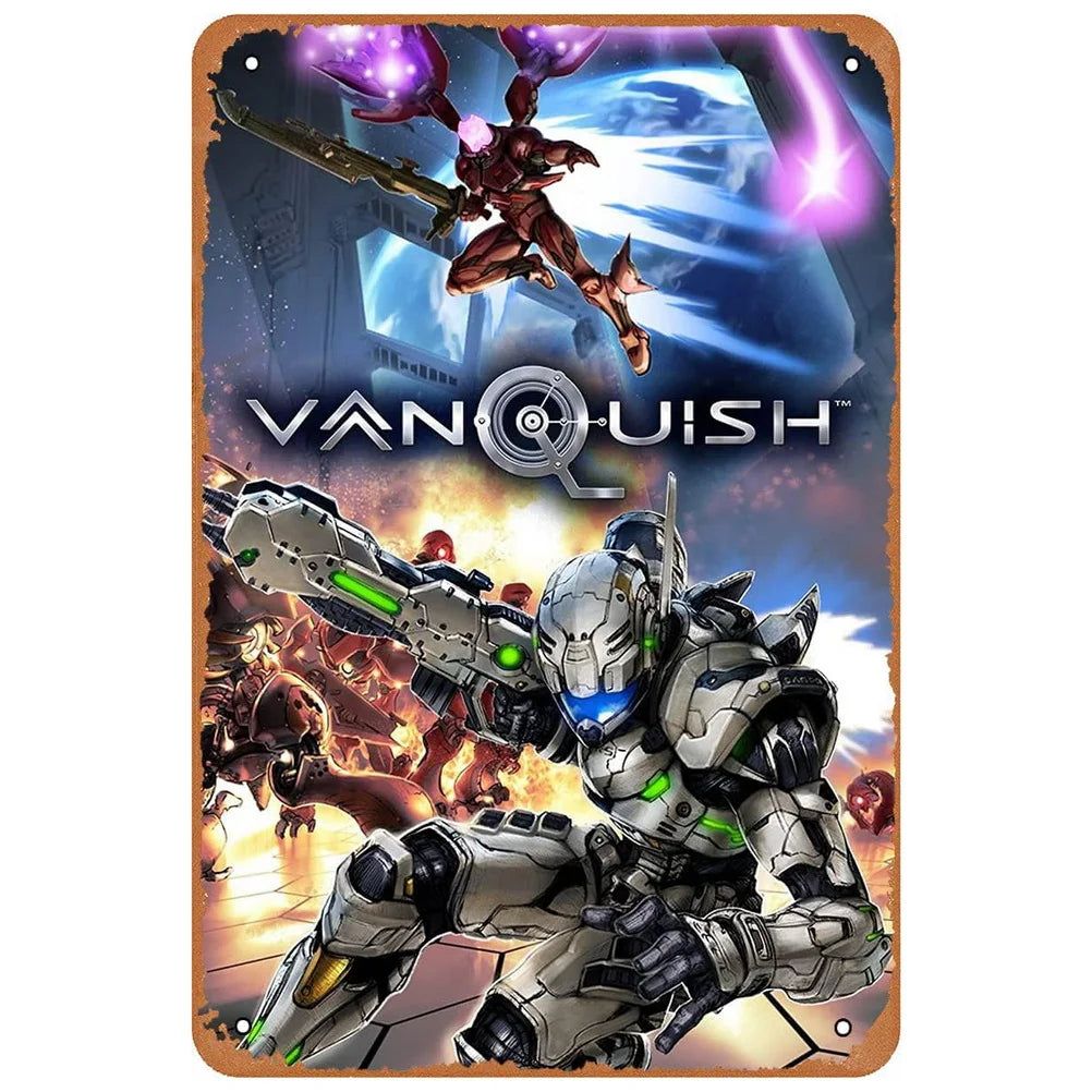 Classic Movie Metal Tin Signs Vintage Plaque Plate Retro Wall Art Posters for Garage Man Cave Bar Pub Iron Painting Decoration - Grand Goldman