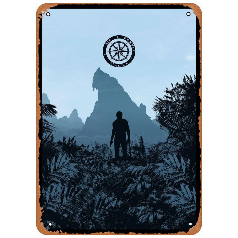 Classic Movie Metal Tin Signs Vintage Plaque Plate Retro Wall Art Posters for Garage Man Cave Bar Pub Iron Painting Decoration - Grand Goldman