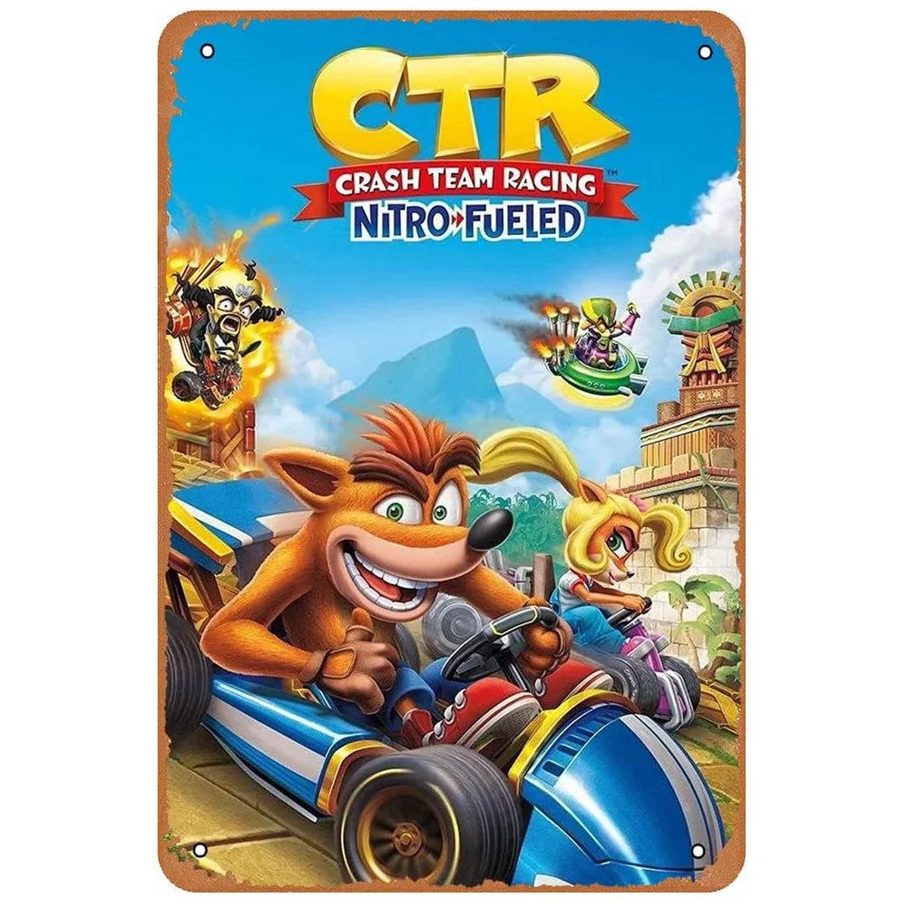 Classic Movie Metal Tin Signs Vintage Plaque Plate Retro Wall Art Posters for Garage Man Cave Bar Pub Iron Painting Decoration - Grand Goldman