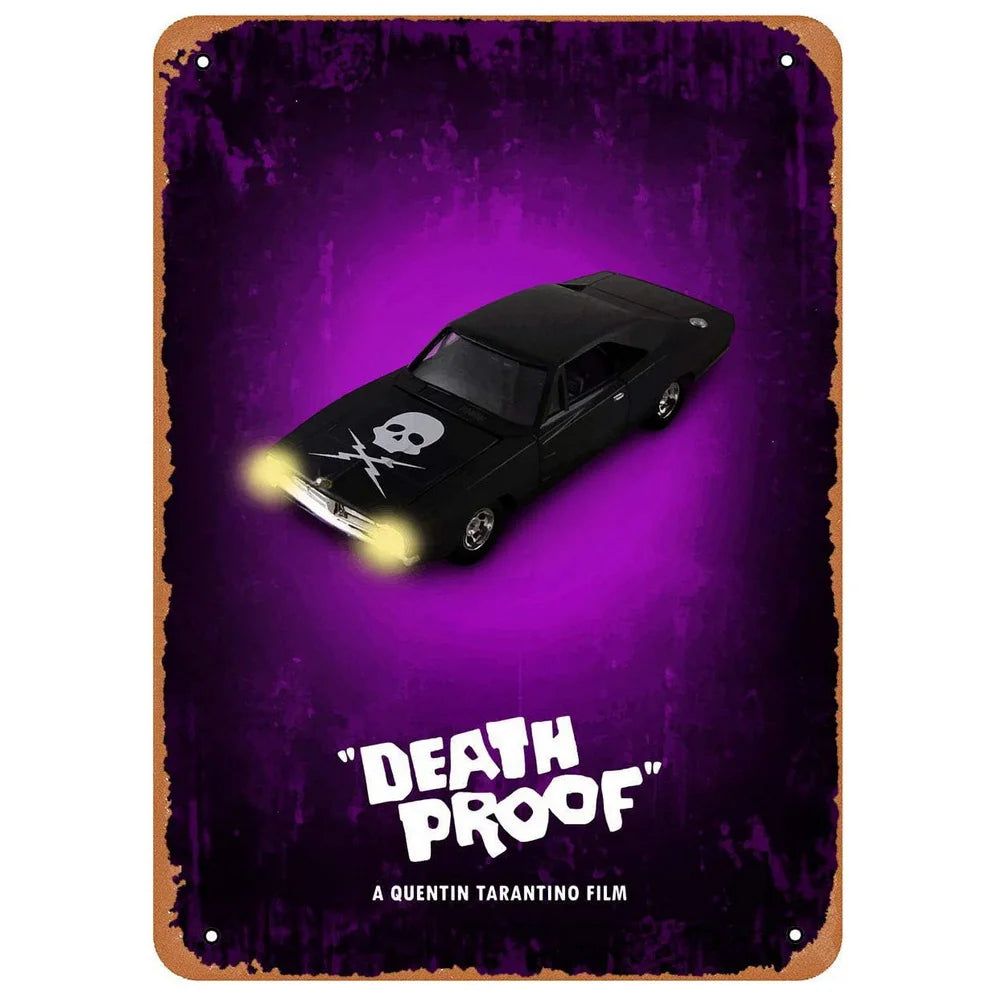 Classic Movie Vintage Metal Tin Signs True Frailty Movie Posters Wall Art Decor for Film Home Bar Man Cave Cafe Clubs Garage Pub - Grand Goldman