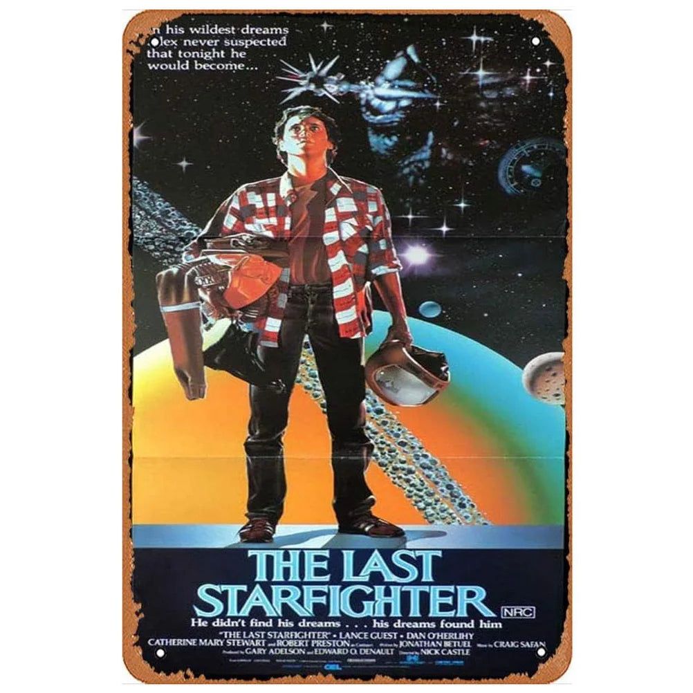 Classic Movie Vintage Metal Tin Signs True Frailty Movie Posters Wall Art Decor for Film Home Bar Man Cave Cafe Clubs Garage Pub - Grand Goldman