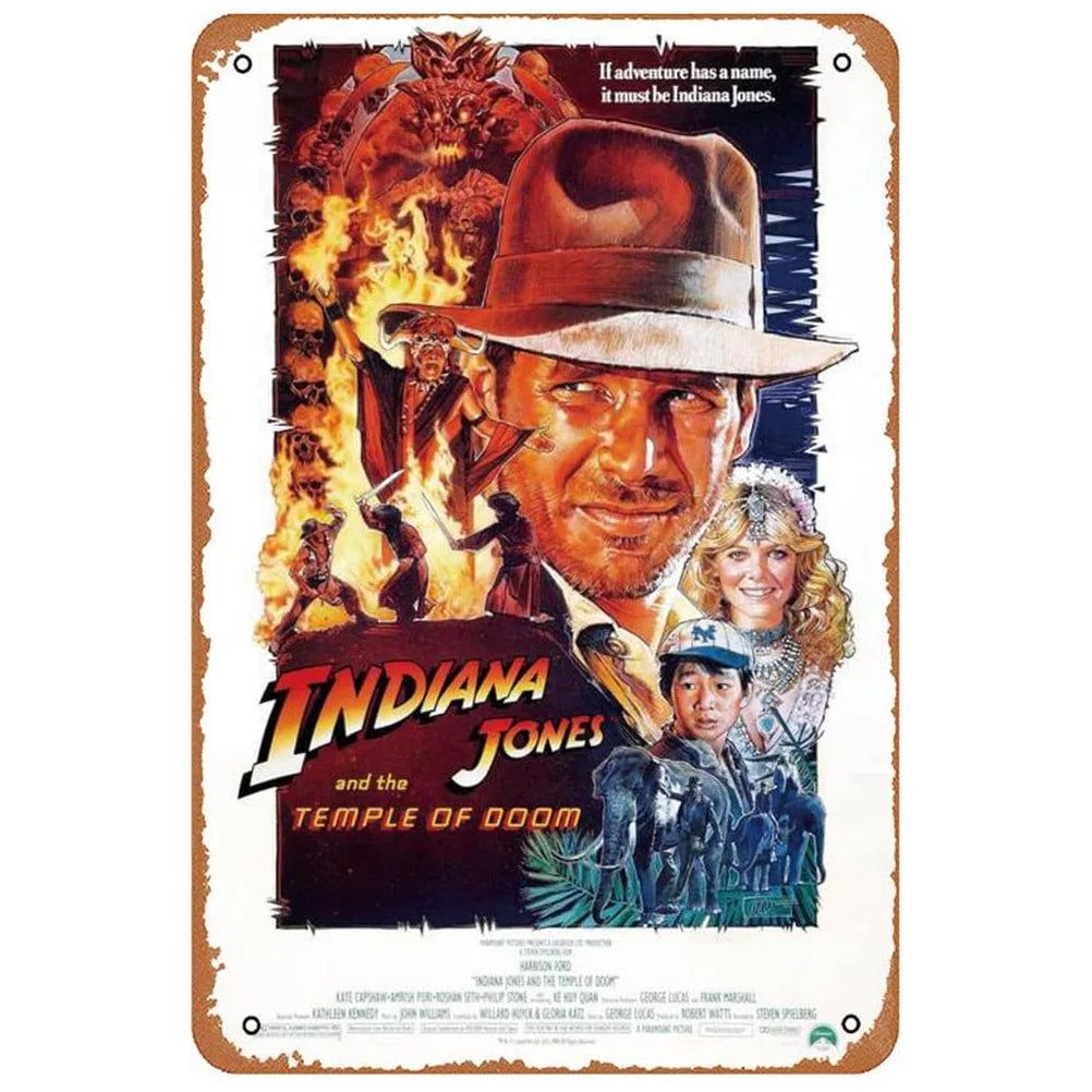 Classic Movie Vintage Metal Tin Signs True Frailty Movie Posters Wall Art Decor for Film Home Bar Man Cave Cafe Clubs Garage Pub - Grand Goldman