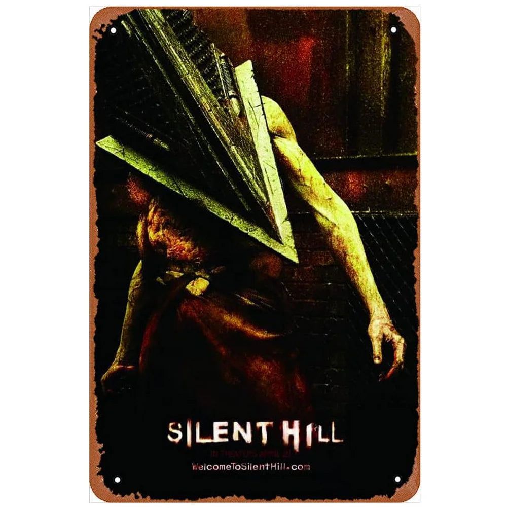 Classic Movie Vintage Metal Tin Signs True Frailty Movie Posters Wall Art Decor for Film Home Bar Man Cave Cafe Clubs Garage Pub - Grand Goldman