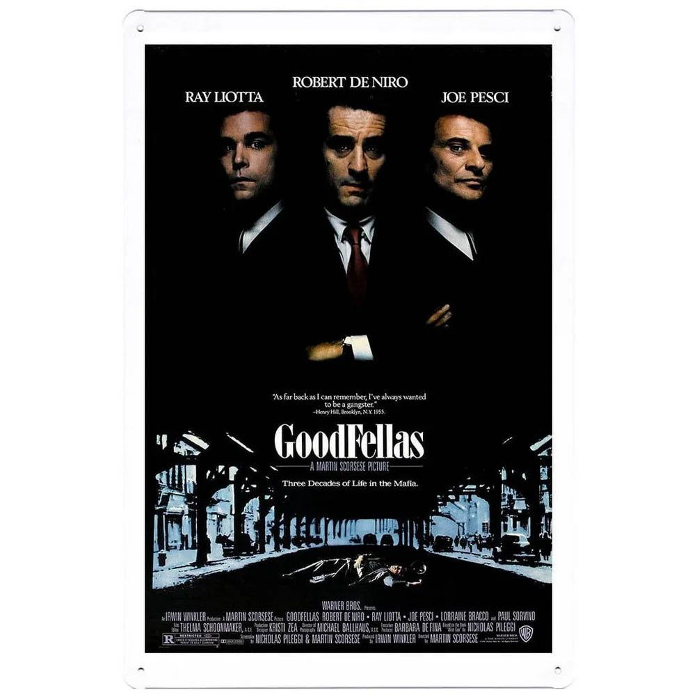 Classic Movie Vintage Metal Tin Signs True Frailty Movie Posters Wall Art Decor for Film Home Bar Man Cave Cafe Clubs Garage Pub - Grand Goldman