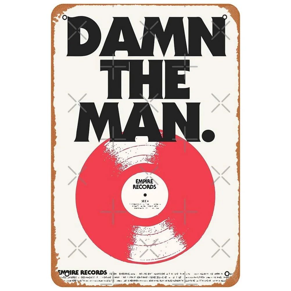 Classic Movie Vintage Metal Tin Signs True Frailty Movie Posters Wall Art Decor for Film Home Bar Man Cave Cafe Clubs Garage Pub - Grand Goldman