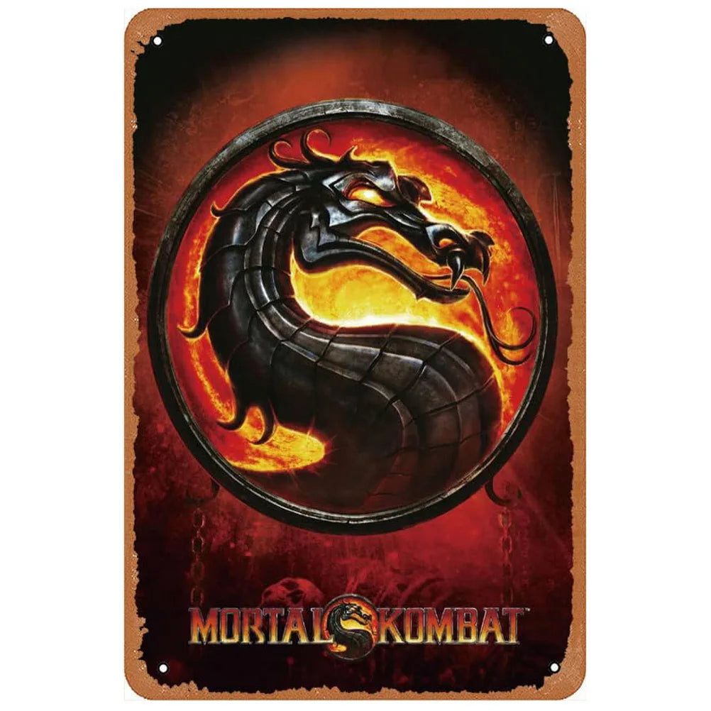 Classic Movie Vintage Metal Tin Signs True Frailty Movie Posters Wall Art Decor for Film Home Bar Man Cave Cafe Clubs Garage Pub - Grand Goldman