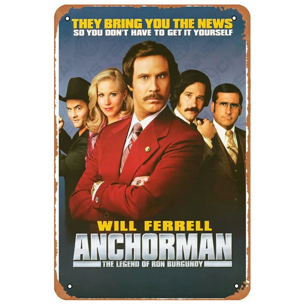 Classic Movie Vintage Metal Tin Signs True Frailty Movie Posters Wall Art Decor for Film Home Bar Man Cave Cafe Clubs Garage Pub - Grand Goldman