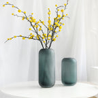 Classic Flower Artificial Flower Glass Vase - Grand Goldman