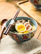 Classic High-grade Japanese Style Ceramic Bowl Large - Grand Goldman