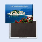 Coated Paper Fridge Magnets Tourist Souvenir Marseille Amsterdam Crotia Netherland Iceland Spain Belgium Italy Travel Gift Decor - Grand Goldman