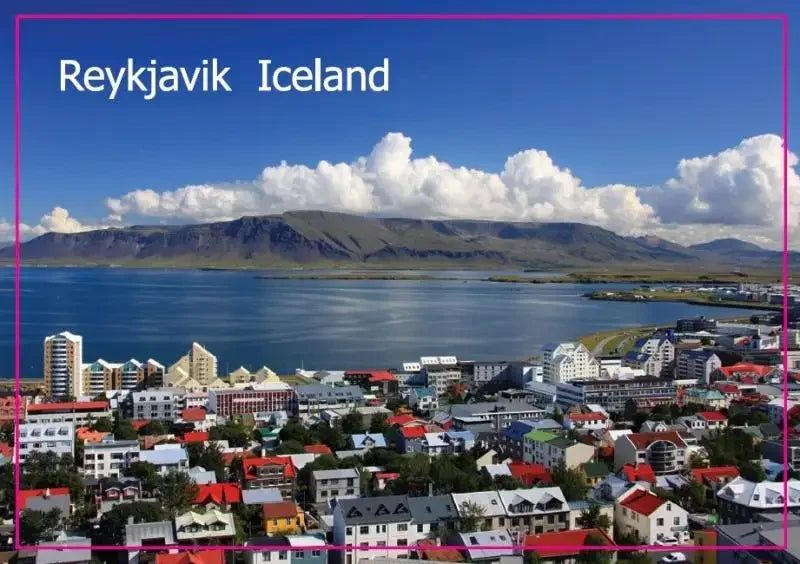 Coated Paper Fridge Magnets Tourist Souvenir Marseille Amsterdam Crotia Netherland Iceland Spain Belgium Italy Travel Gift Decor - Grand Goldman