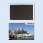 Coated Paper Fridge Magnets Tourist Souvenir Marseille Amsterdam Crotia Netherland Iceland Spain Belgium Italy Travel Gift Decor - Grand Goldman