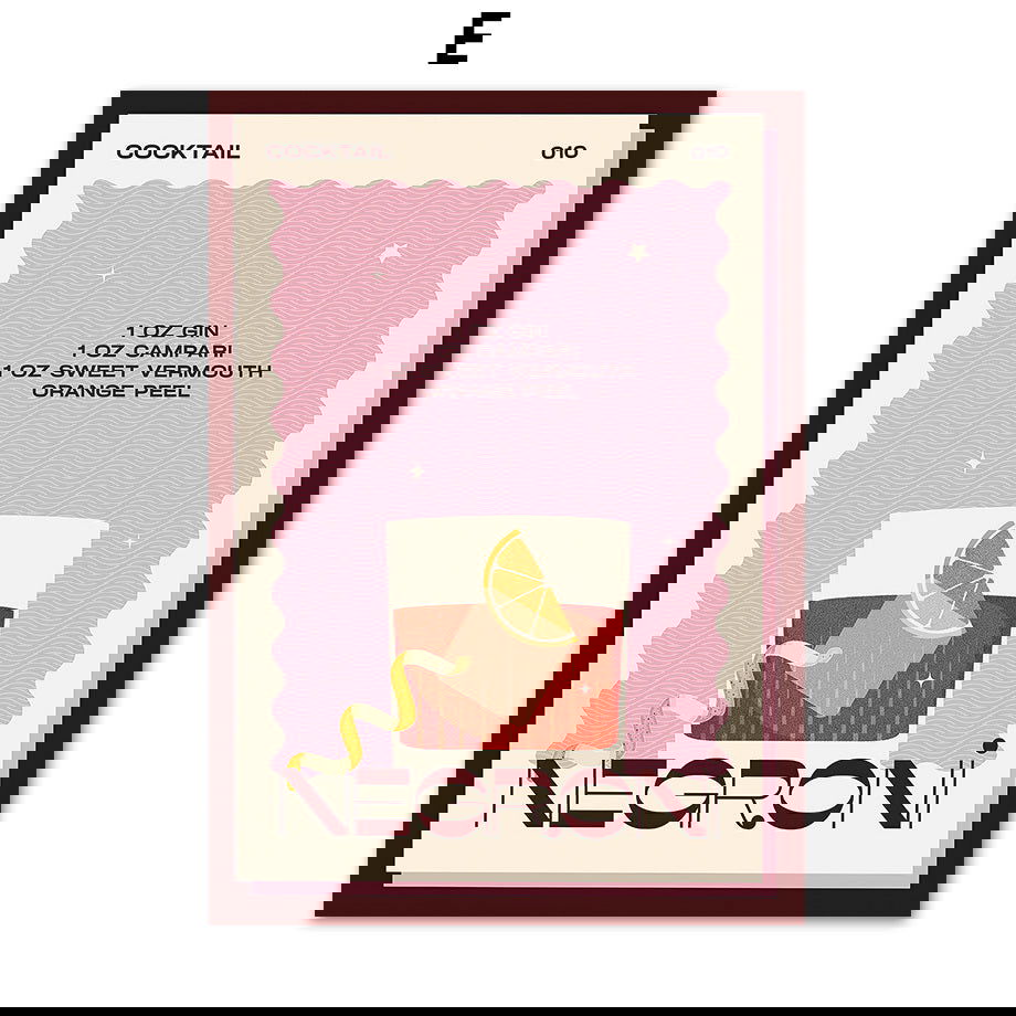 Cocktail Mojito Bar Vintage Wall Art Canvas Painting - Grand Goldman