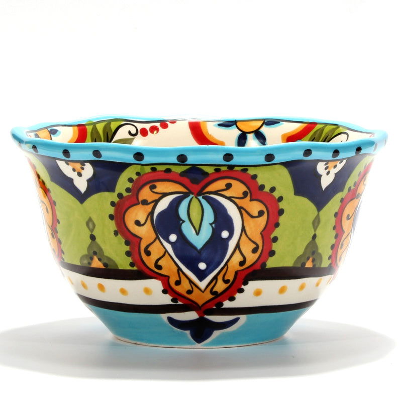 Color Bowl Ceramic Family Couples Cartoon Creative Nordic Style - Grand Goldman