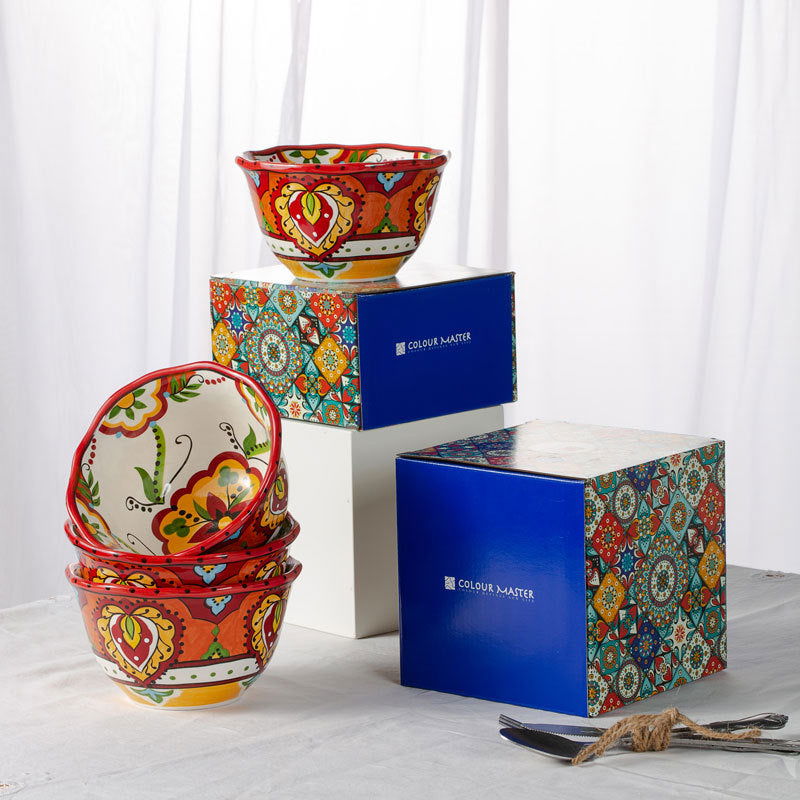 Color Bowl Ceramic Family Couples Cartoon Creative Nordic Style - Grand Goldman
