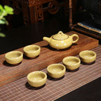 Colorful Ice Crack Kung Fu Tea Set - Grand Goldman