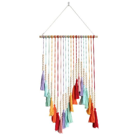 Colorful Tassel Tapestry Hand-woven Decorative Wall Hangings - Grand Goldman