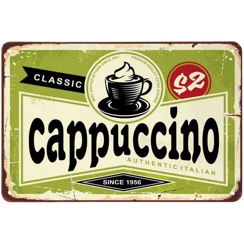 Come in we are open coffee beer tea Metal Tin Signs Posters Plate Wall Decor for Bars Restaurant Cafe Clubs Retro Posters Plaque - Grand Goldman