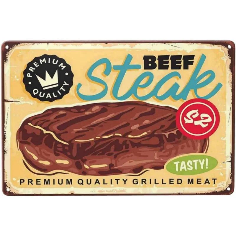 Come in we are open coffee beer tea Metal Tin Signs Posters Plate Wall Decor for Bars Restaurant Cafe Clubs Retro Posters Plaque - Grand Goldman