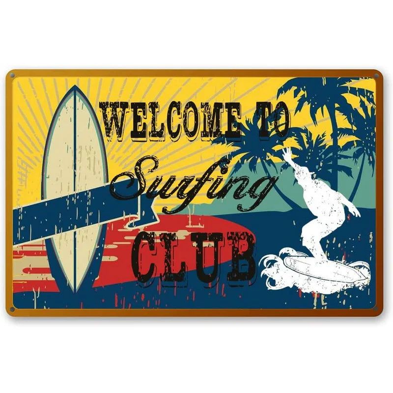 Come in we are open coffee beer tea Metal Tin Signs Posters Plate Wall Decor for Bars Restaurant Cafe Clubs Retro Posters Plaque - Grand Goldman