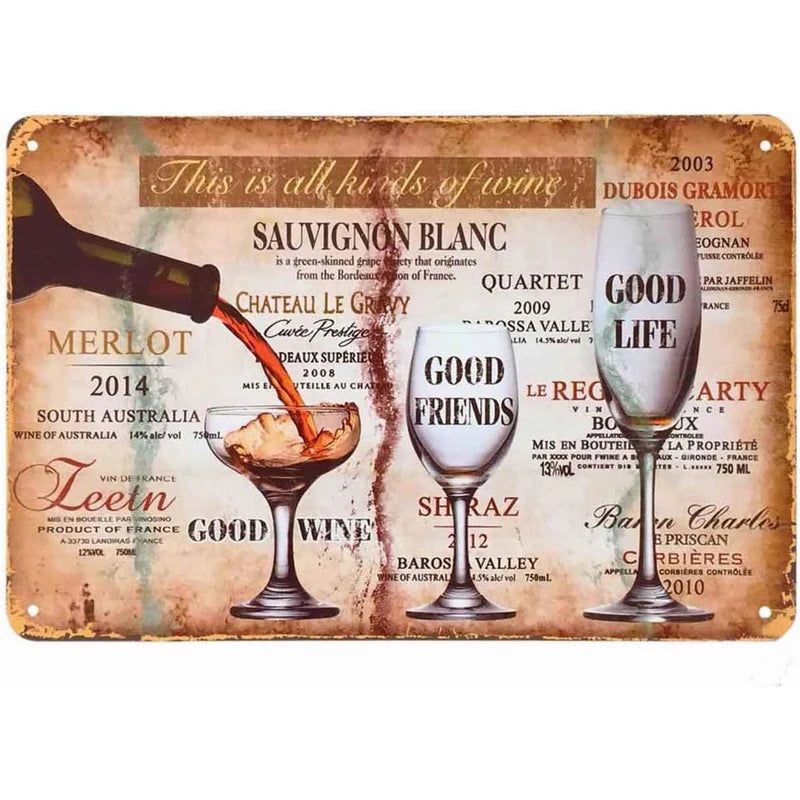 Come in we are open coffee beer tea Metal Tin Signs Posters Plate Wall Decor for Bars Restaurant Cafe Clubs Retro Posters Plaque - Grand Goldman