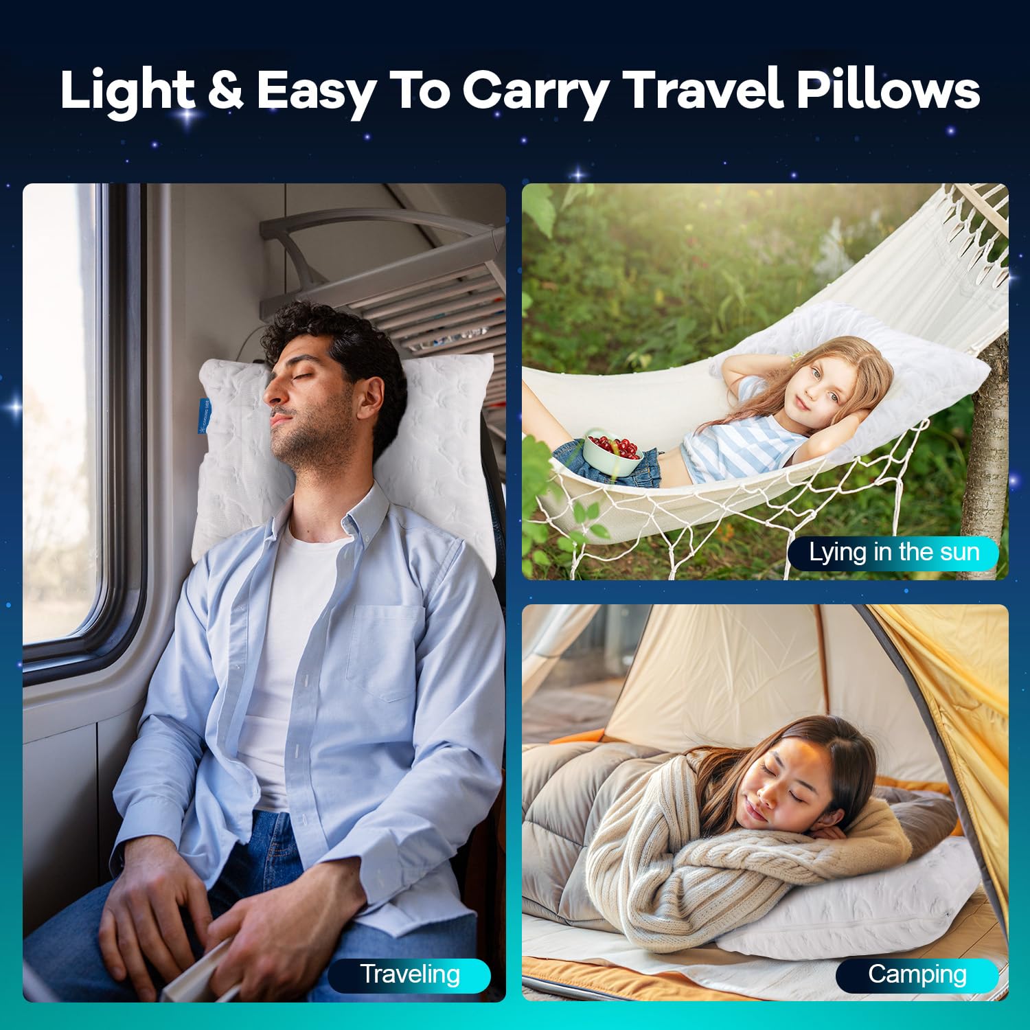 Cooling Side Sleeper Pillow for Neck and Shoulder Pain, Luxury Shredded Memory Foam Curved Bed Pillows for Sleeping Set of 1- Adjustable Queen Size- Washable Cover Crescent White - Grand Goldman