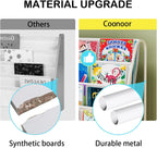 Coonoor Kids Bookshelf - 4 Tier Small Bookcase for Kids Room, Metal Nursery Book Shelf, Sling Book Shelf and Toy Storage for Children, Idea Gifts for Boys and Girls - Grand Goldman