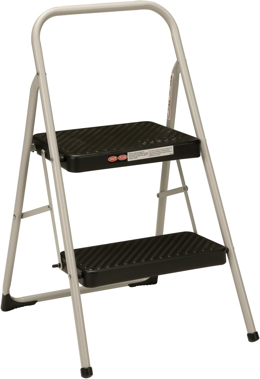 CoscoProducts COSCO Two Step Household Folding Step Stool - Grand Goldman