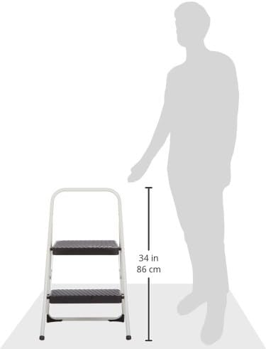 CoscoProducts COSCO Two Step Household Folding Step Stool - Grand Goldman